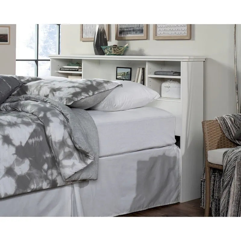 River Ranch Full-Queen Headboard White