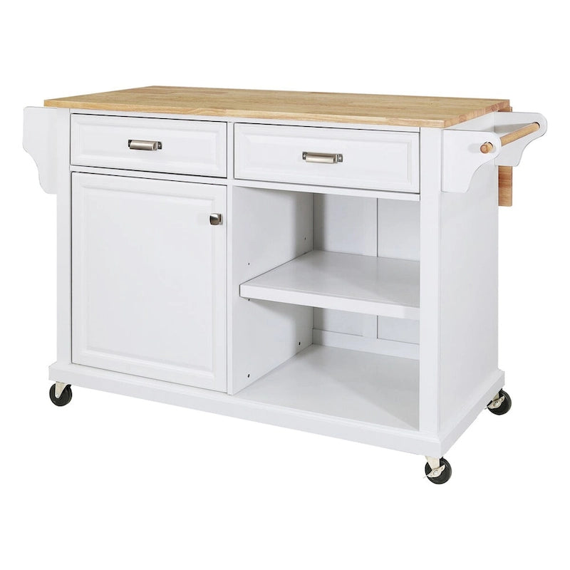 Meuble d'îlot de cuisine avec rangement pour salle à manger