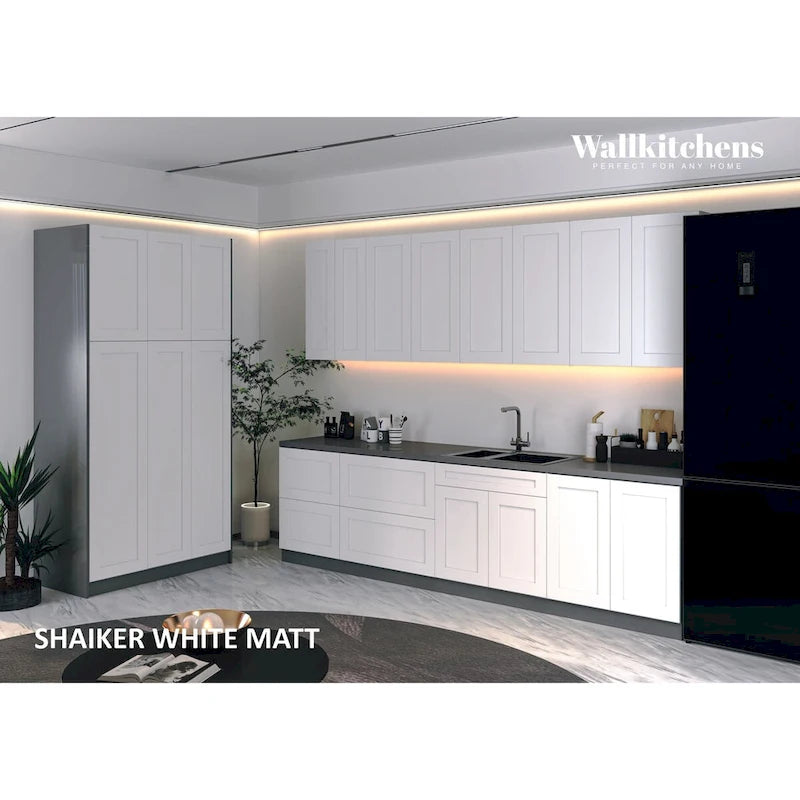 WEP1224-BLK Wall End Panel - 12x24