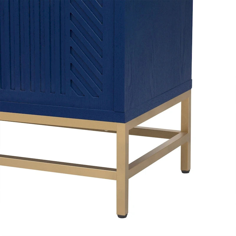 Retro Style Sideboard with Adjustable Shelves