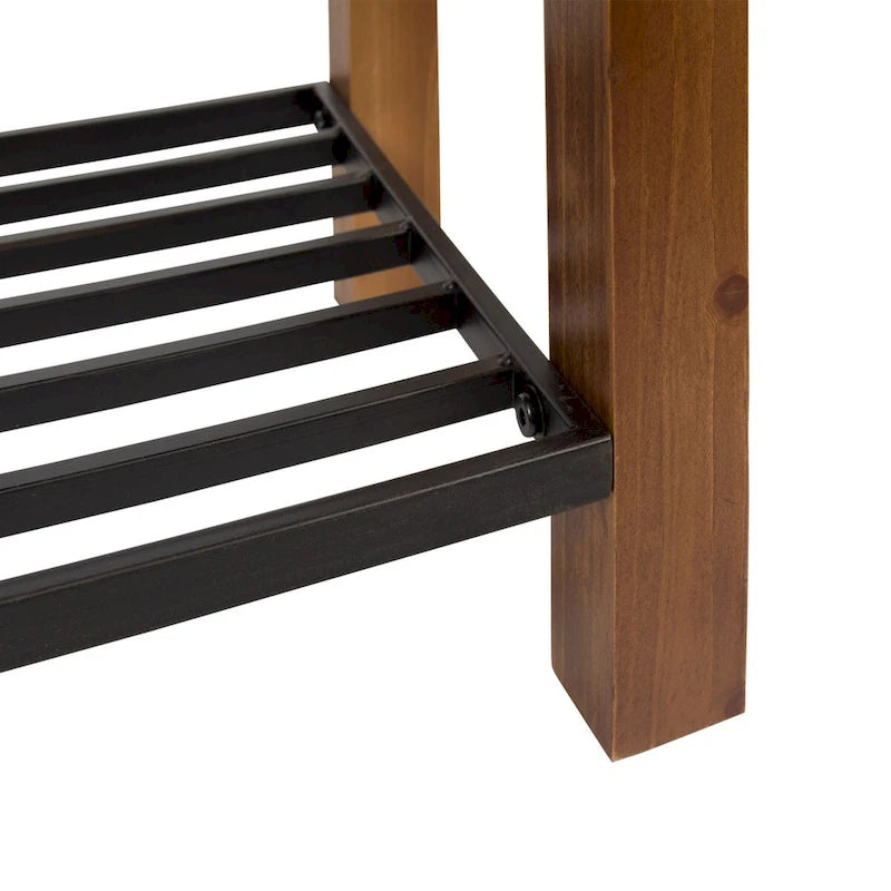 Banc d'entrée de ferme