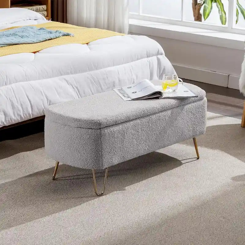 51-inch Storage Ottoman Bench