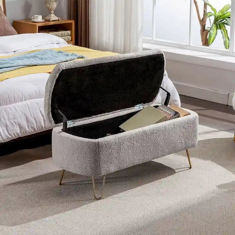 51-inch Storage Ottoman Bench