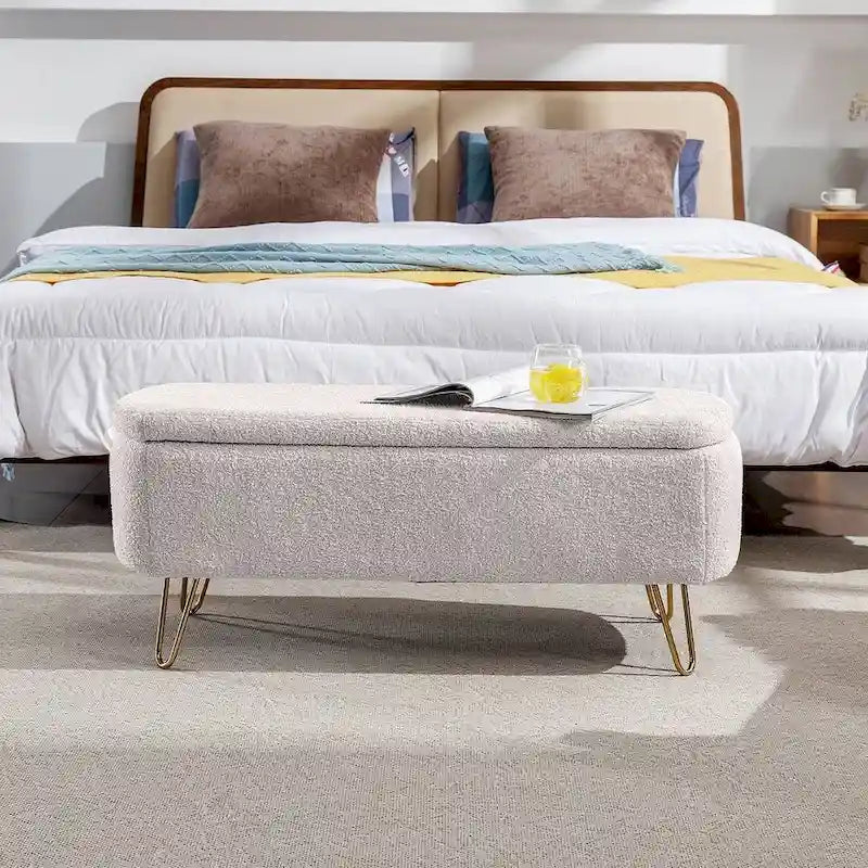 51-inch Storage Ottoman Bench