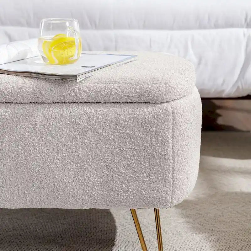 51-inch Storage Ottoman Bench