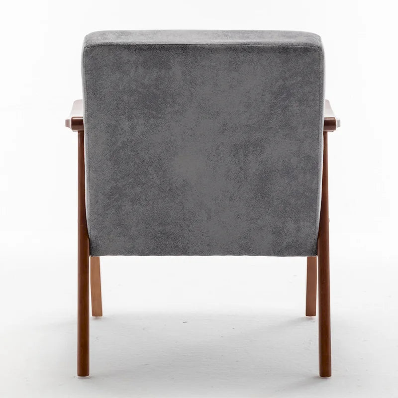 Solid Wood Frame Accent Chair