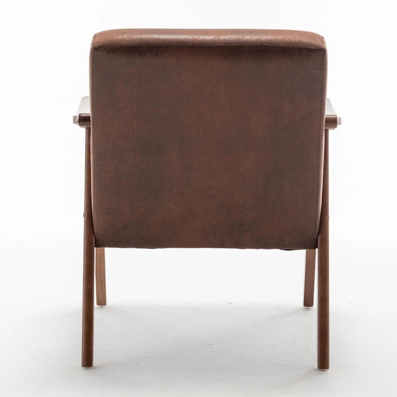 Solid Wood Frame Accent Chair