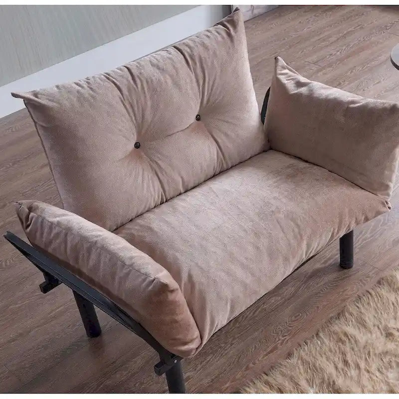 Sona Futon Love Seat ,Frame collapsible