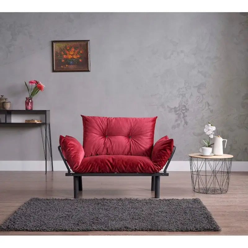 Sona Futon Love Seat ,Frame collapsible