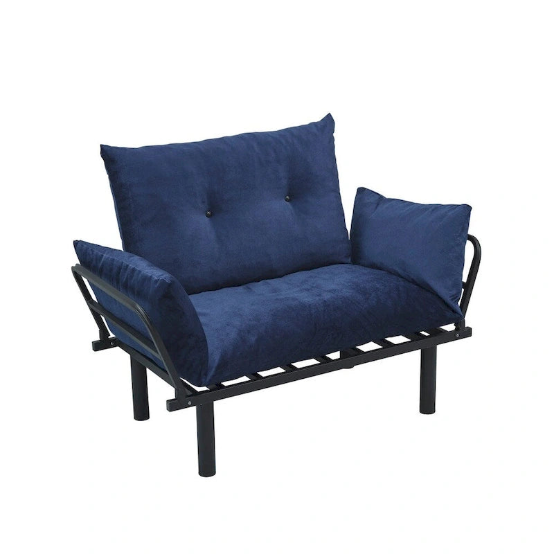 Sona Futon Love Seat ,Frame collapsible