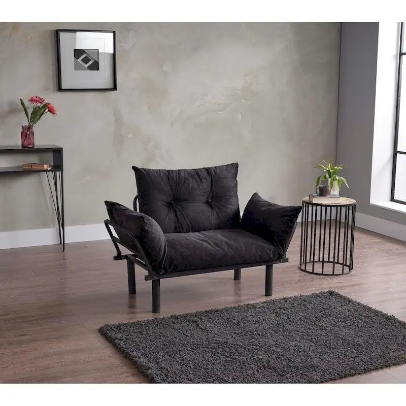 Sona Futon Love Seat ,Frame collapsible
