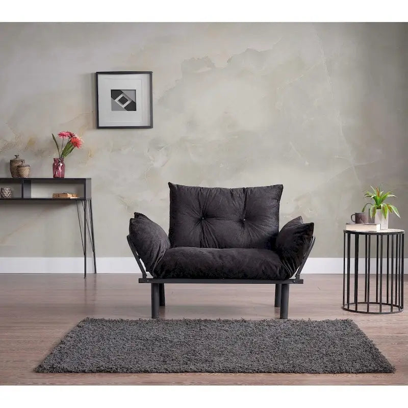 Sona Futon Love Seat ,Frame collapsible