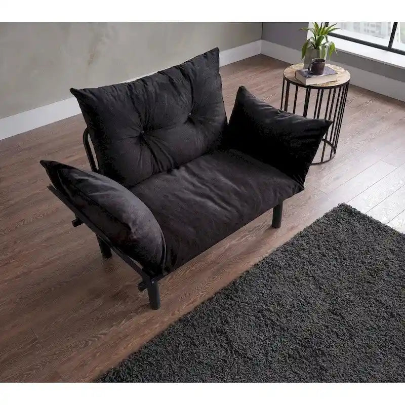 Sona Futon Love Seat ,Frame collapsible