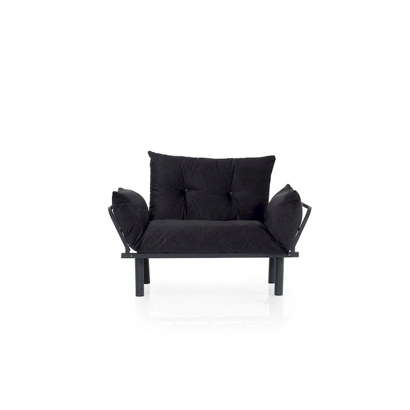 Sona Futon Love Seat ,Frame collapsible