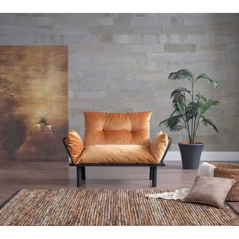 Sona Futon Love Seat ,Frame collapsible