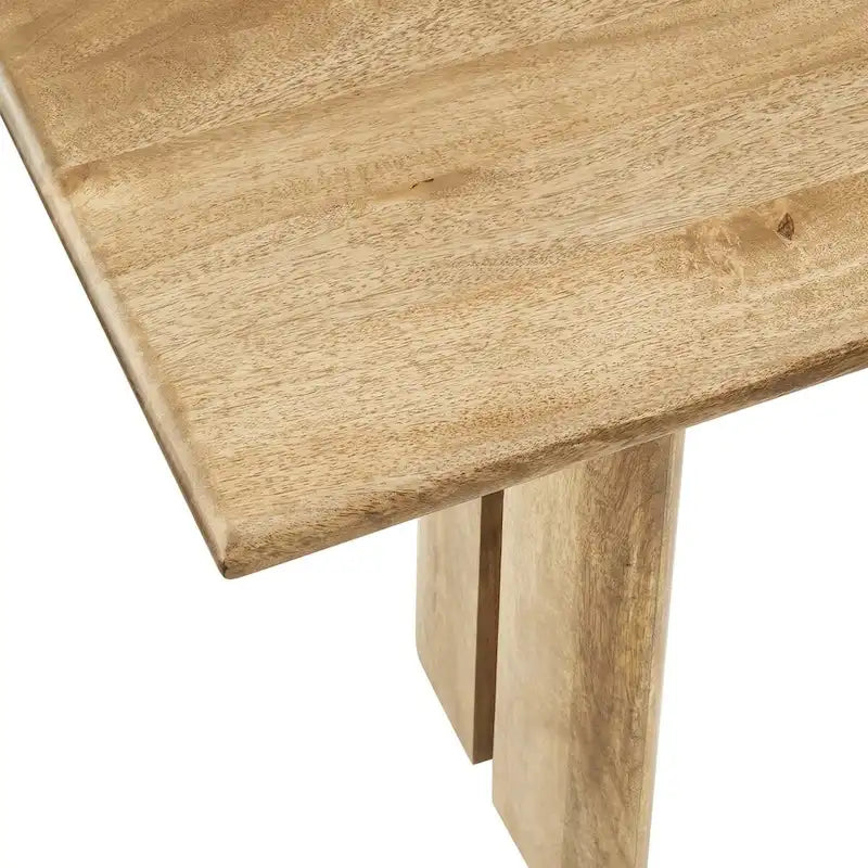 Banc en bois moderne