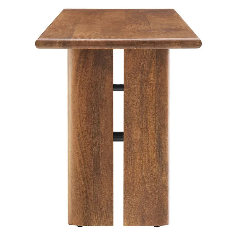 Banc en bois moderne