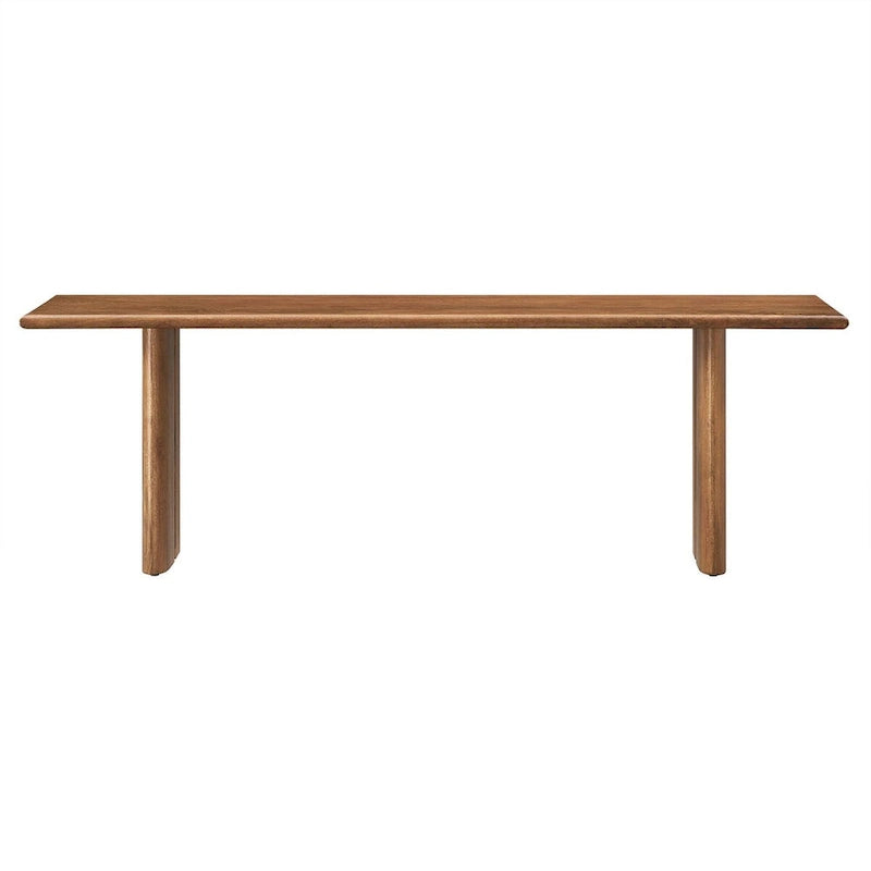Banc en bois moderne