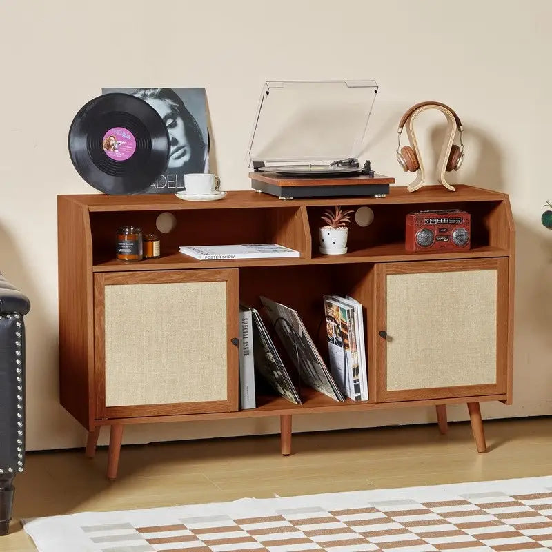 Grand meuble pour platine vinyle