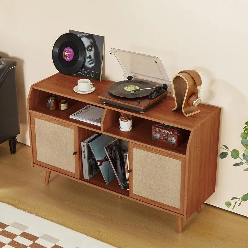 Grand meuble pour platine vinyle