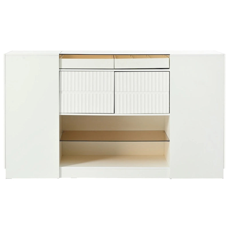 Modern Luxury Multi-Functional Island Vanity Dresser