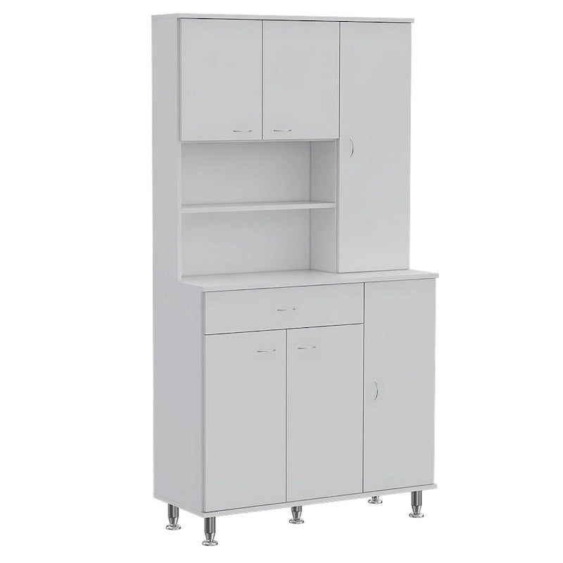 Kitchen Pantry for Kitchen, Dining Room,Living Room, White