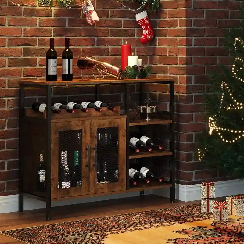 Étagère meuble de bar à vin