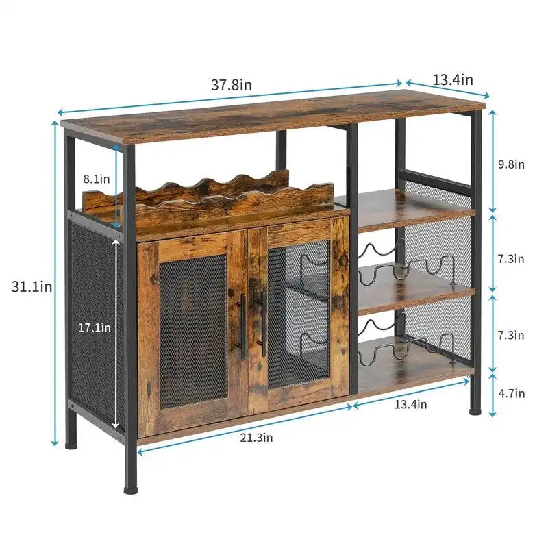 Étagère meuble de bar à vin
