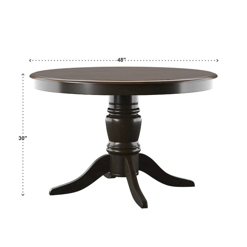 Mackenzie Country Antique Two-tone Dining Table by iNSPIRE Q Classic