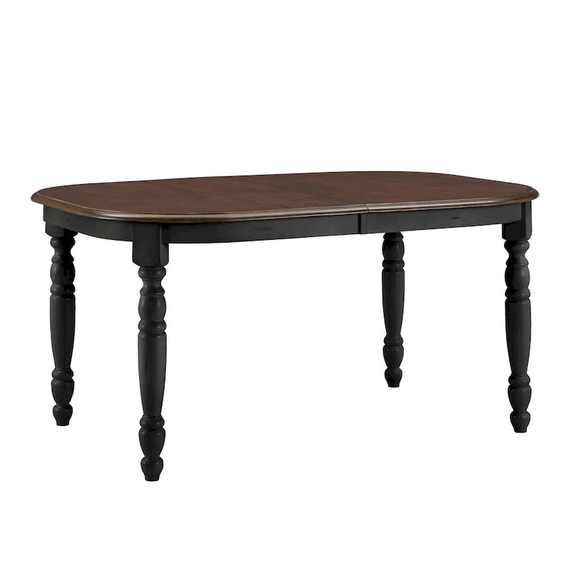 Mackenzie Country Antique Two-tone Dining Table by iNSPIRE Q Classic