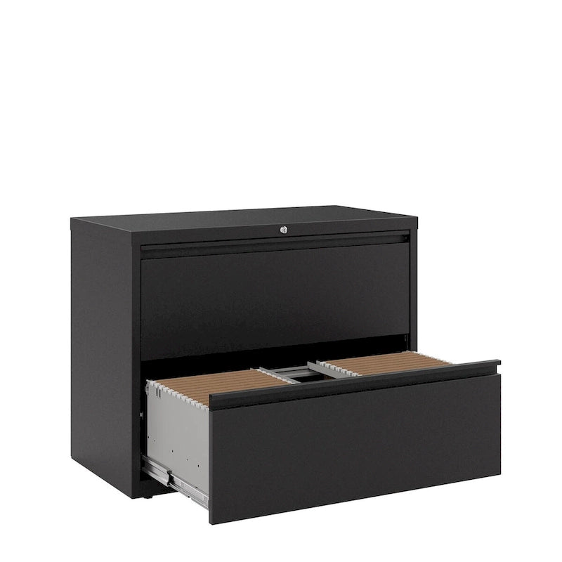Hirsh 36W 2 Drawer Metal Lateral File Cabinet for Home/Office with Premium Matte Texture Finish