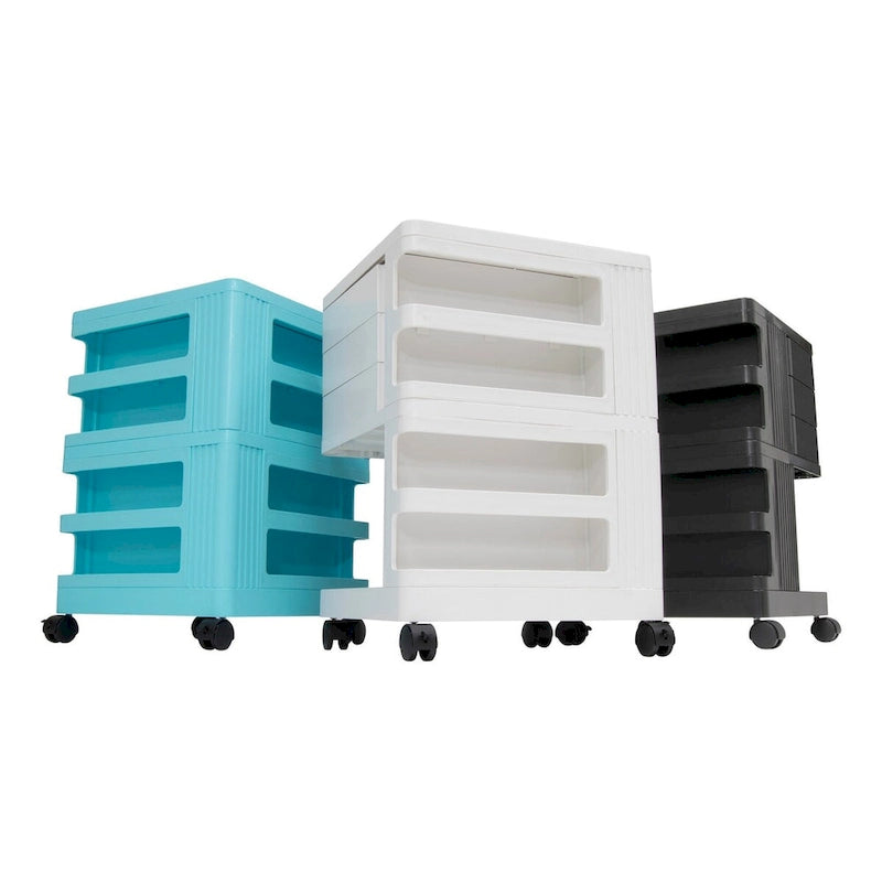 Studio Designs Kubx Pro Mobile Rotating 4-Sided Storage Organizer - 18 W x 18 D x 26 H