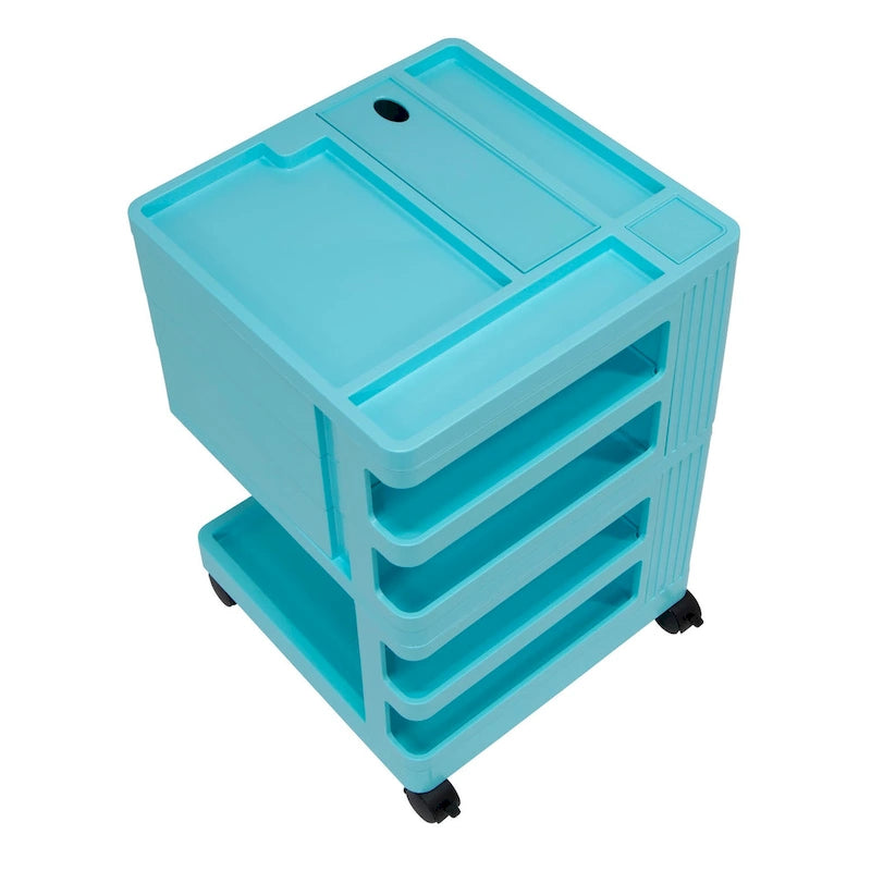 Studio Designs Kubx Pro Mobile Rotating 4-Sided Storage Organizer - 18 W x 18 D x 26 H