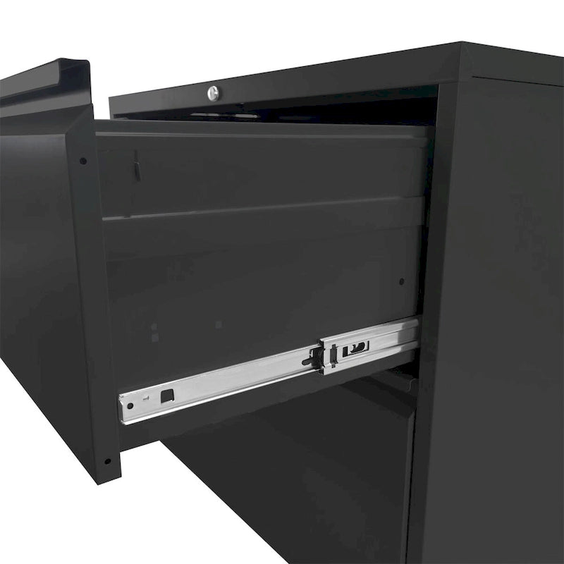 5 Drawer Vertical File Cabinet w/Lock Office Home Steel File Cabinet