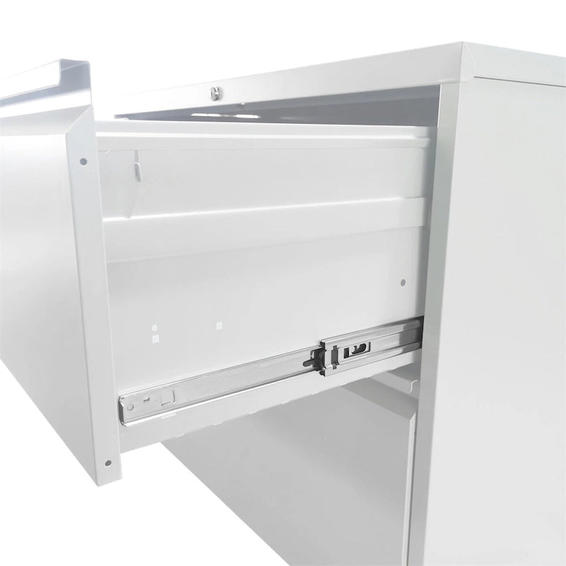 5 Drawer Vertical File Cabinet w/Lock Office Home Steel File Cabinet