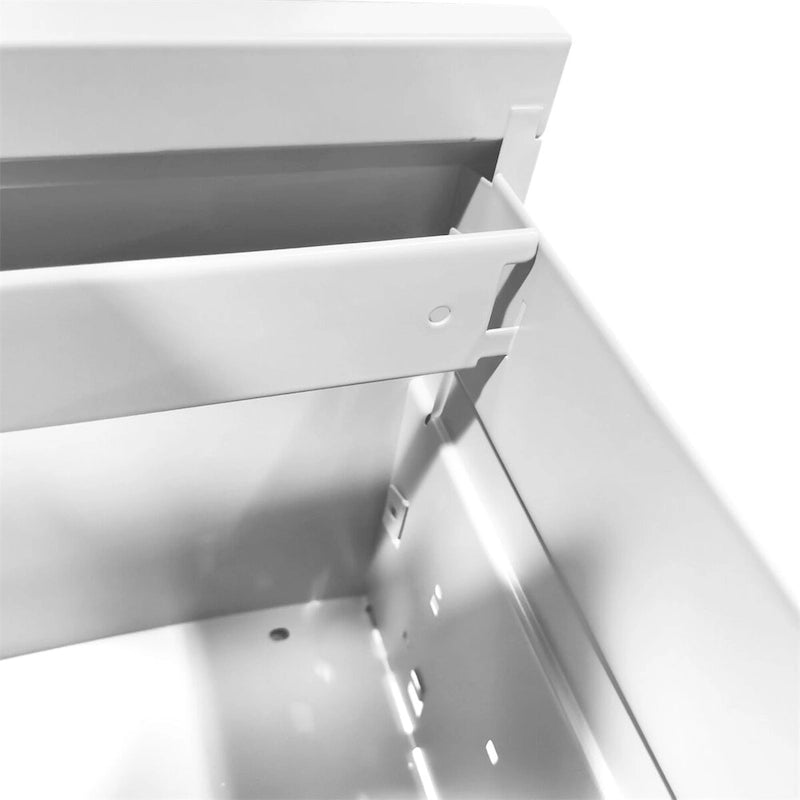 5 Drawer Vertical File Cabinet w/Lock Office Home Steel File Cabinet