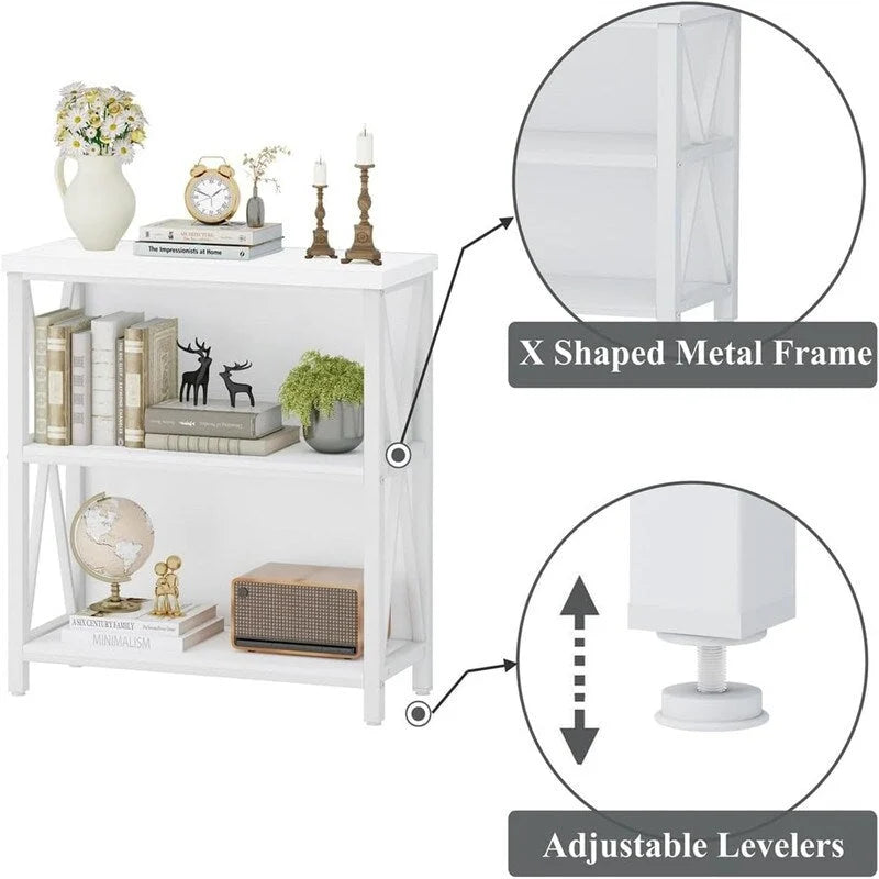 2 Shelf Bookshelf