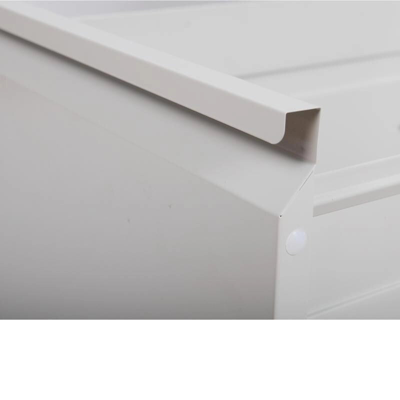 2 Drawer Metal Vertical Filing Cabinet with Lock,A4 Legal/Letter Size