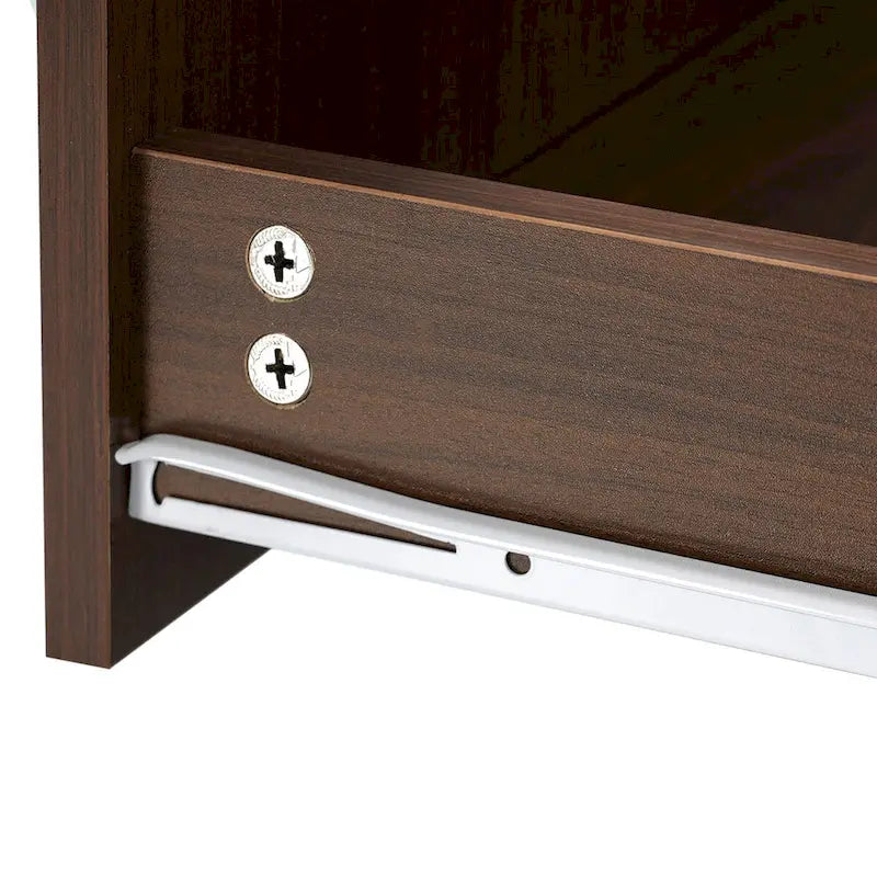 Square 360Rotating Coffee Table with 2 Drawers