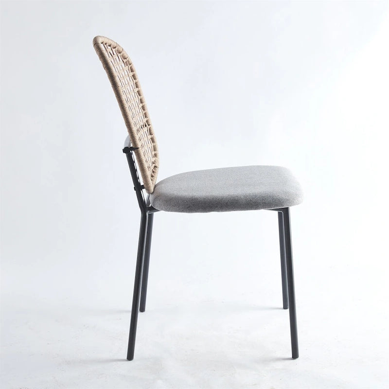 Modern Metal Accent Dining Chair (Set of 4)