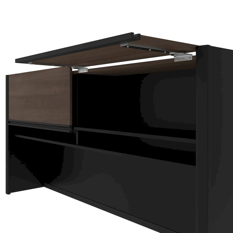 Bestar Connexion 71W Hutch for Narrow Desk Shell by Bestar