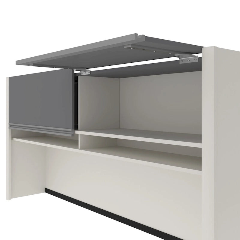 Bestar Connexion 71W Hutch for Narrow Desk Shell by Bestar