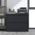 2 Drawer Metal Filing Cabinet with Lock, Legal/Letter/A4/F4 Size