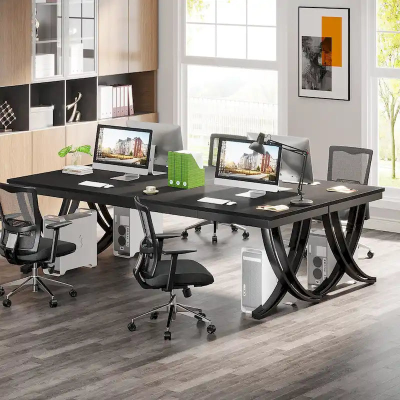 78 Computer Desk for Home Office, Rectangular Writting Table for Study Room