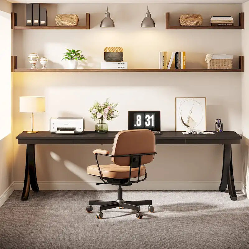 78 Computer Desk for Home Office, Rectangular Writting Table for Study Room