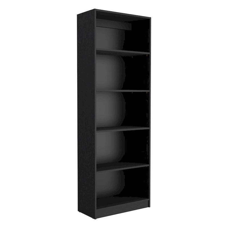 Kenyon 74 Wide 5-Shelf and Cabinet Option C Bookcase Set of 3