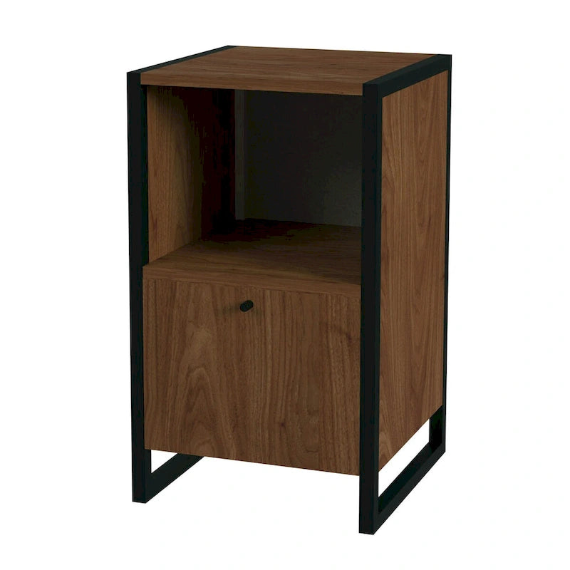 Drake One Drawer File Cabinet with Storage