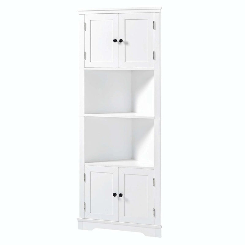 Tall Bathroom Storage Cabinet with Adjustable Shelf