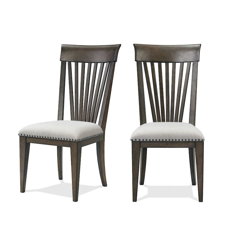 Chaises de salle à manger capitonnées pour coin petit-déjeuner, cuisine, salon