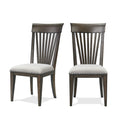 Chaises de salle à manger capitonnées pour coin petit-déjeuner, cuisine, salon